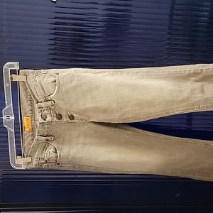 Vintage James Light Green Shade Distressed Denim Jeans Pants